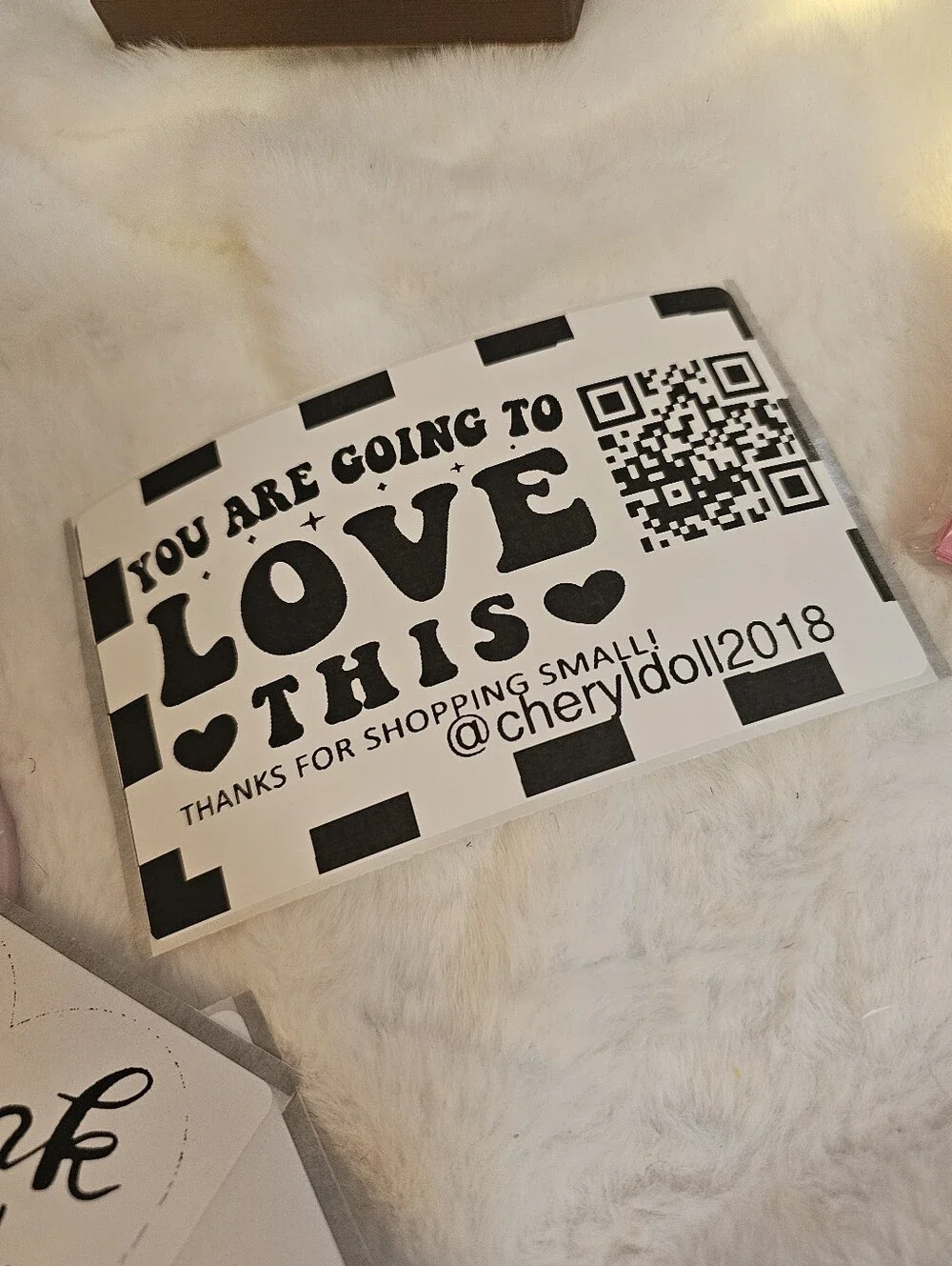 3x4 50 Ct Stickers - Black on White